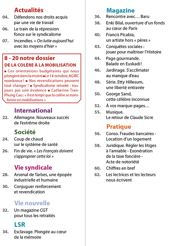 Sommaire VN 255